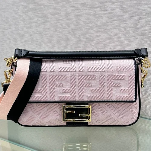 Fendi Baguette Original Medium Flap Authentic Luxury