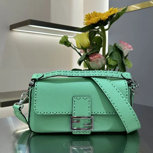 Fendi Baguette Original Medium Flap Authentic Luxury