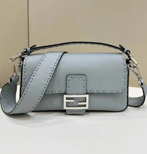 Fendi Baguette Original Medium Flap Authentic Luxury