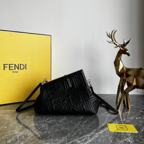 Fendi First Original Medium Bag Authentic Luxury Leather