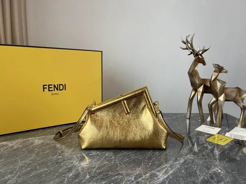 Fendi First Original Medium Bag Authentic Luxury Leather