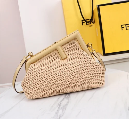 Fendi First Original Medium Bag Authentic Luxury Leather