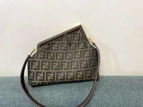 Fendi First Original Medium Bag Authentic Luxury Leather