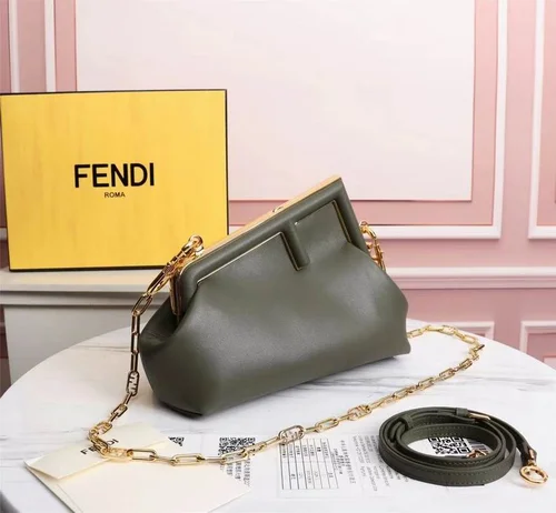 Fendi First Original Medium Bag Authentic Luxury Leather