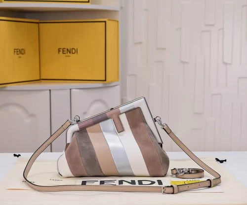 11 Fendi First Small Top Handle Bag Women Luxury Leather