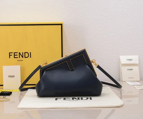 11 Fendi First Small Top Handle Bag Women Luxury Leather