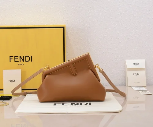 11 Fendi First Small Top Handle Bag Women Luxury Leather