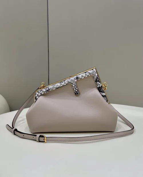 Fendi First Original Medium Bag Authentic Luxury Leather