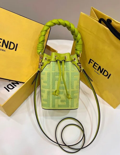 Fendi Mon Tresor Mini Bucket Bag Original Authentic Luxury
