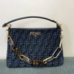 Fendi O'Lock Swing Small Shoulder Bag Original Authentic Luxury