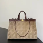Fendi Peekaboo Original Large Bag Authentic Luxury Leather