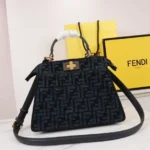 Fendi Peekaboo Original Large Bag Authentic Luxury Leather