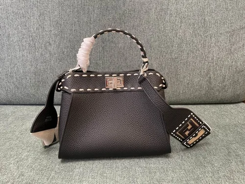 Fendi Peekaboo Original Large Bag Authentic Luxury Leather