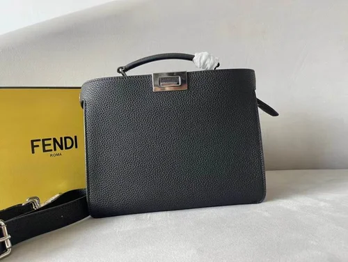 Fendi Peekaboo Original Large Bag Authentic Luxury Leather