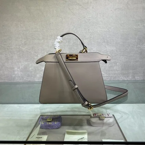 Fendi Peekaboo Original Large Bag Authentic Luxury Leather