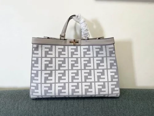 Fendi Peekaboo Original Large Bag Authentic Luxury Leather