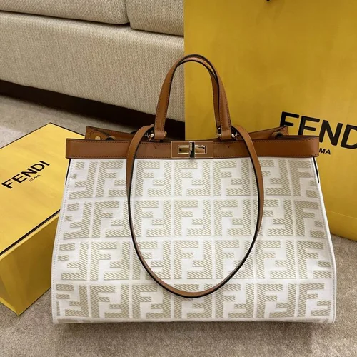 Fendi Peekaboo Original Large Bag Authentic Luxury Leather