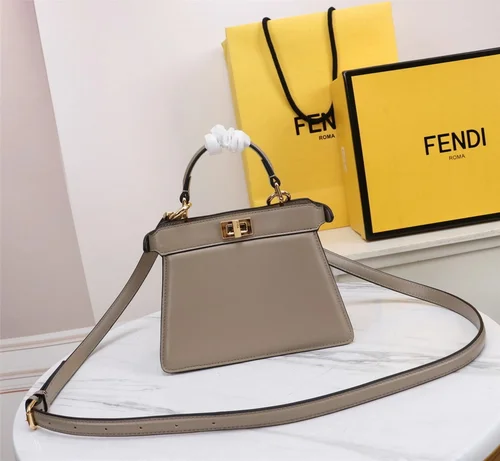 Fendi Peekaboo Original Large Bag Authentic Luxury Leather