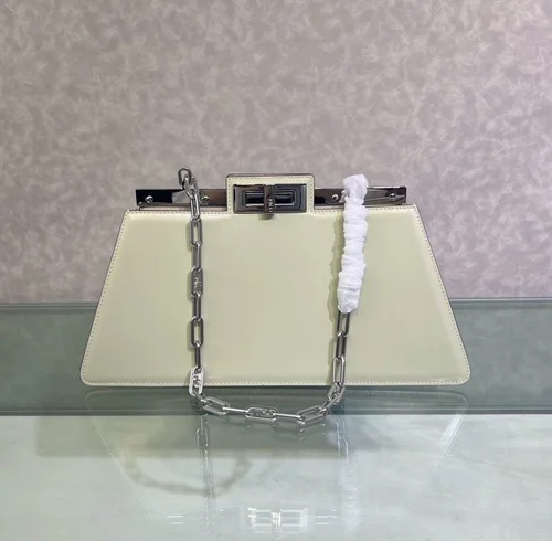 Fendi Peekaboo Original Large Bag Authentic Luxury Leather