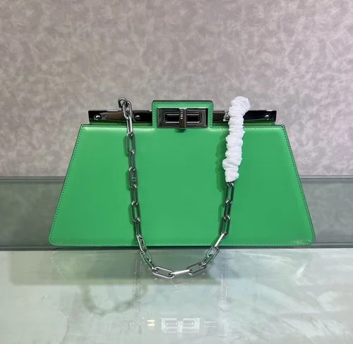 Fendi Peekaboo Original Large Bag Authentic Luxury Leather