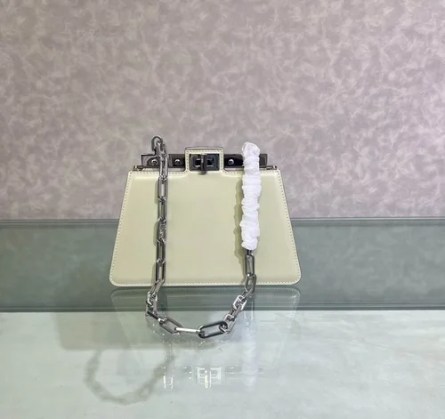 Fendi Peekaboo Original Large Bag Authentic Luxury Leather