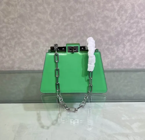 Fendi Peekaboo Original Large Bag Authentic Luxury Leather