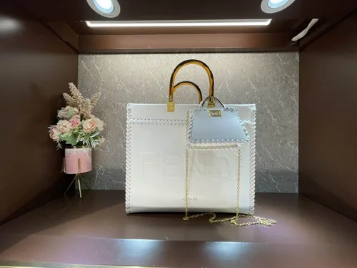 Fendi Peekaboo Original Large Bag Authentic Luxury Leather