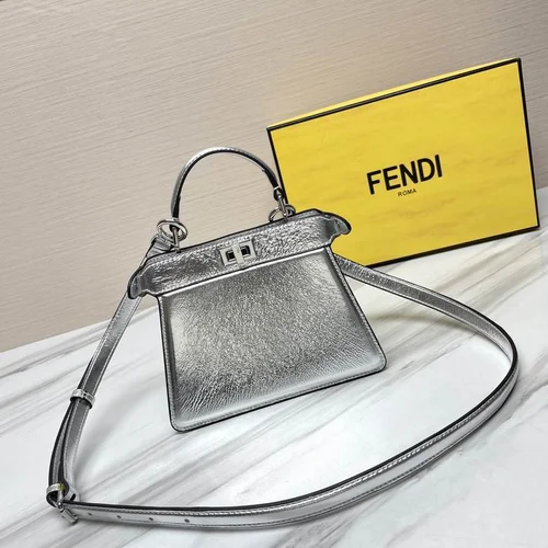 Fendi Peekaboo Original Large Bag Authentic Luxury Leather