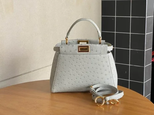 Fendi Peekaboo Original Large Bag Authentic Luxury Leather