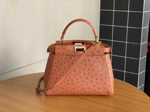 Fendi Peekaboo Original Large Bag Authentic Luxury Leather