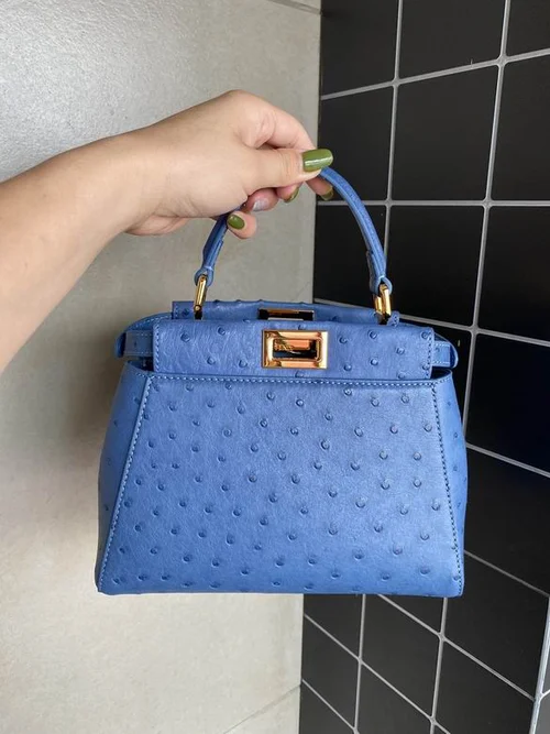 Fendi Peekaboo Original Large Bag Authentic Luxury Leather