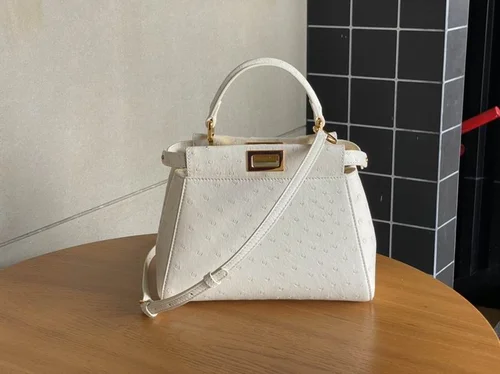 Fendi Peekaboo Original Large Bag Authentic Luxury Leather