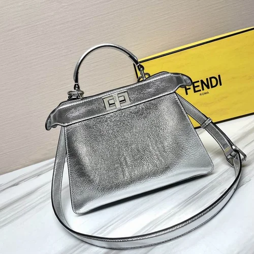 Fendi Peekaboo Original Large Bag Authentic Luxury Leather