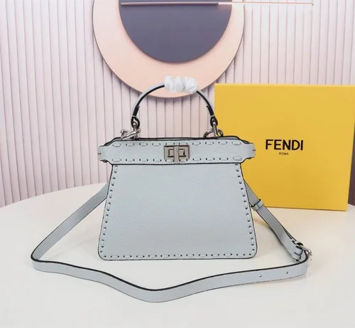 Fendi Peekaboo Original Large Bag Authentic Luxury Leather