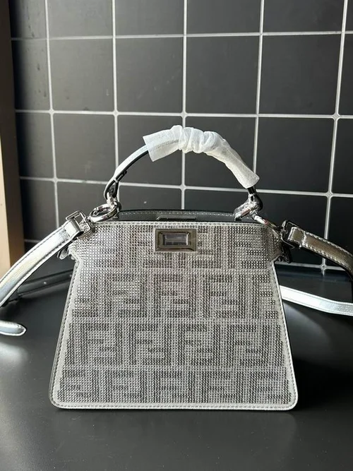 Fendi Peekaboo Original Large Bag Authentic Luxury Leather