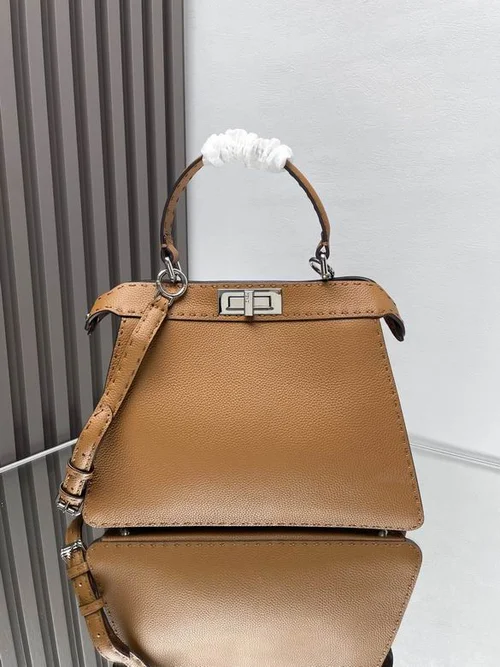 Fendi Peekaboo Original Large Bag Authentic Luxury Leather
