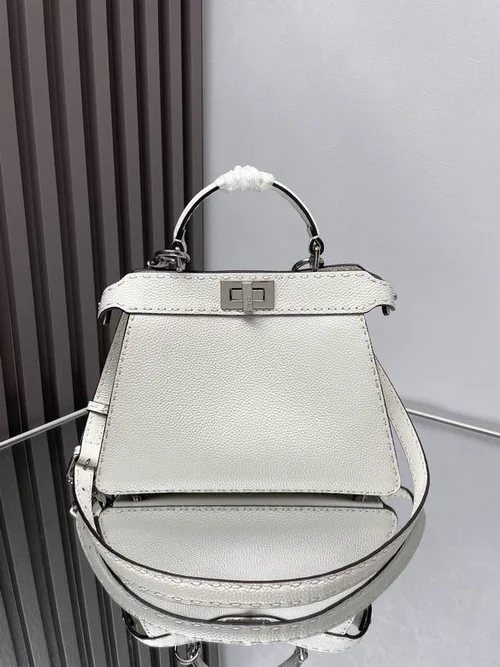 Fendi Peekaboo Original Large Bag Authentic Luxury Leather