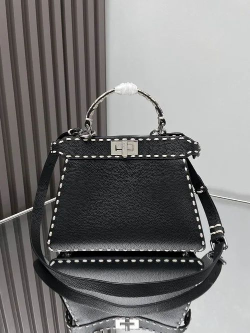 Fendi Peekaboo Original Large Bag Authentic Luxury Leather