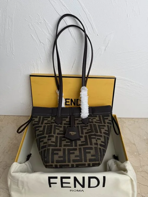 Fendi Roll Large Tote Bag Original Authentic Luxury