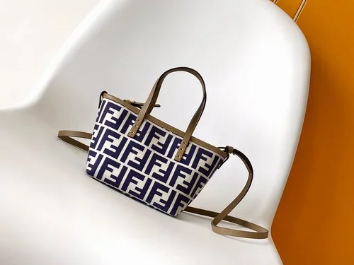 Fendi Roll Large Tote Bag Original Authentic Luxury