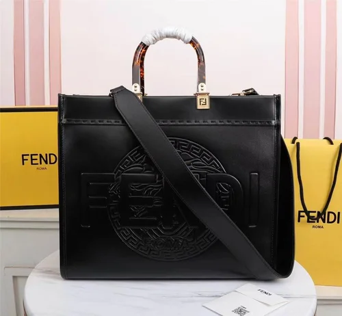 Fendi Sunshine Large Tote Bag Original Authentic Luxury