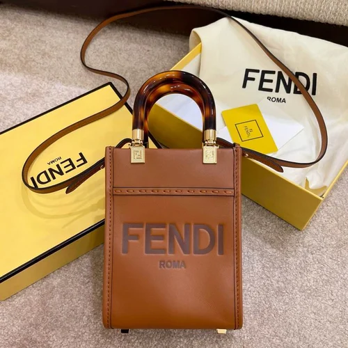 Fendi Sunshine Large Tote Bag Original Authentic Luxury