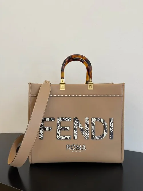 Fendi Sunshine Large Tote Bag Original Authentic Luxury