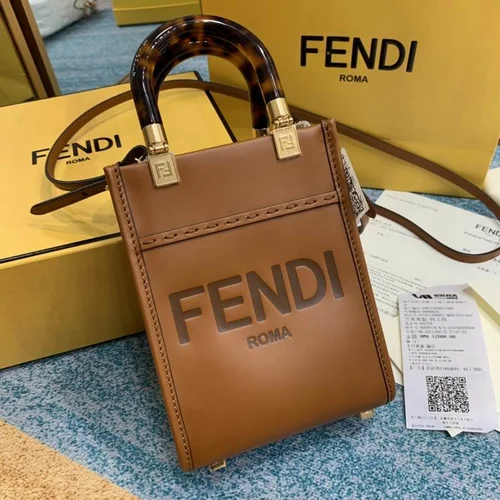Fendi Sunshine Large Tote Bag Original Authentic Luxury