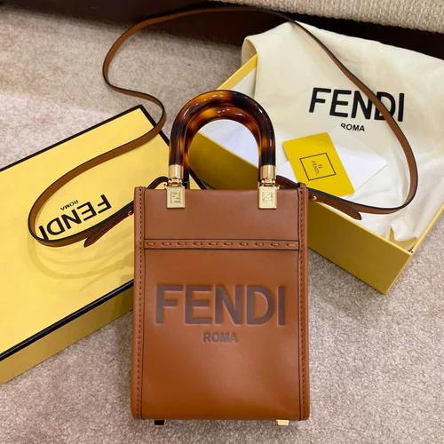 Fendi Sunshine Large Tote Bag Original Authentic Luxury