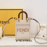 11 Fendi Large Tote Bag Women Luxury Canvas Leather Designer