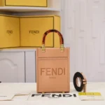 11 Fendi Large Tote Bag Women Luxury Canvas Leather Designer