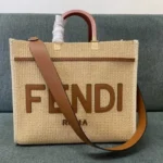 Fendi Original Large Tote Bag Authentic Canvas Luxury