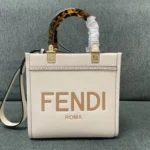 Fendi Original Large Tote Bag Authentic Canvas Luxury