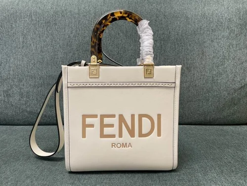Fendi Original Large Tote Bag Authentic Canvas Luxury